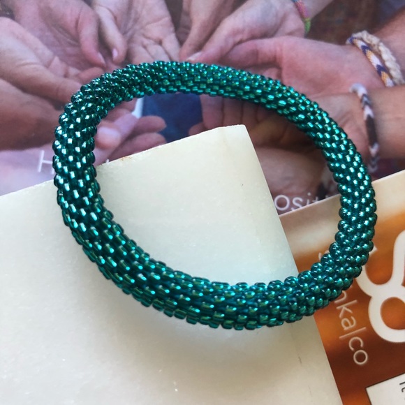 SASHKA Bracelet - Solid Teal - Picture 2 of 11
